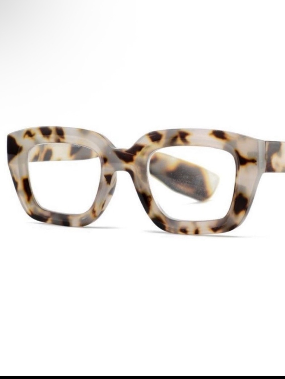 Ryan Simkhai OWEN Bone Tortoise  Blue Light Reading Glasses NWT - Picture 2 of 9